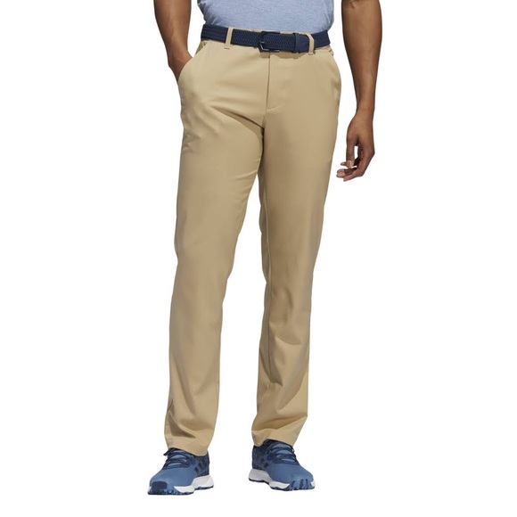 adidas Pants Adidas Mens Ultimate365 Tapered Golf Pants Light Brown